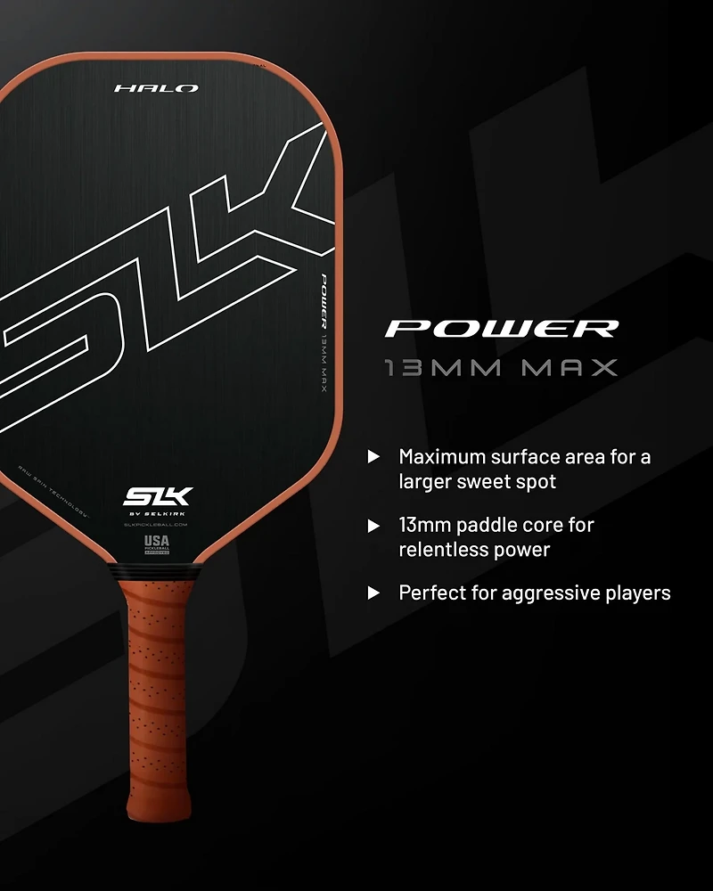 Selkirk Sport Halo Power XL Raw Carbon Paddle