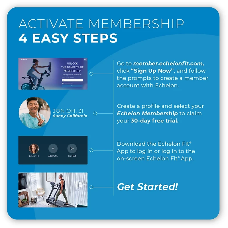 Echelon EX5s-22 Connect Stationary Exercise Bike with 22 in HD Touchscreen