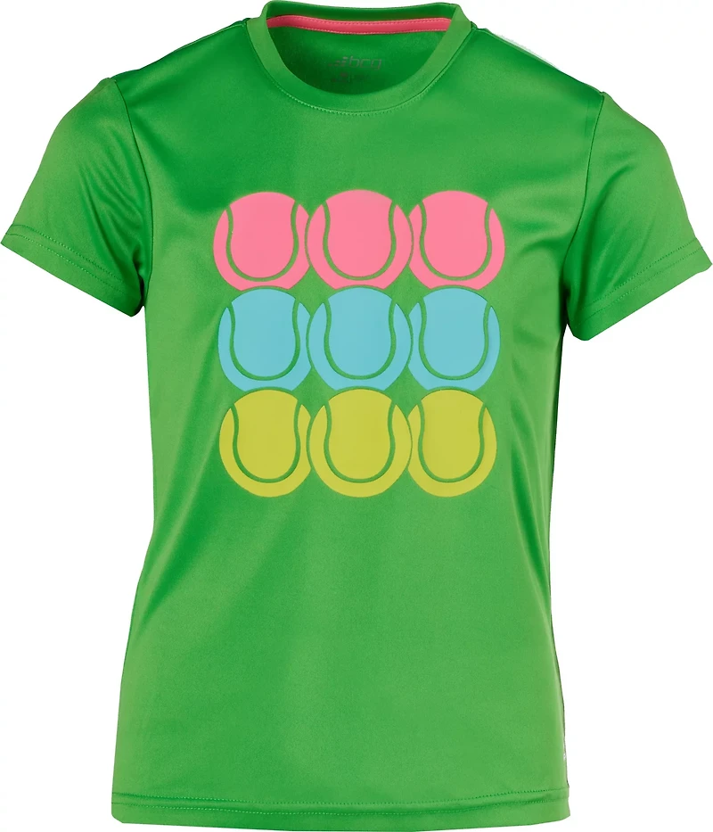 BCG Girls' Tennis Ball Turbo Training T-shirt