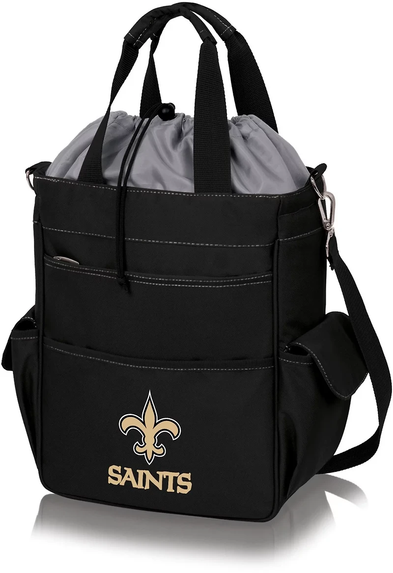 Picnic Time New Orleans Saints Activo Cooler Tote Bag