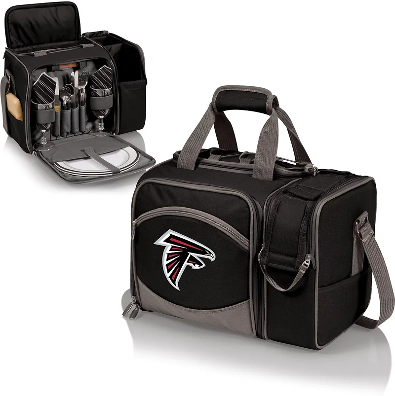 Picnic Time Atlanta Falcons Malibu Picnic Basket Soft Cooler