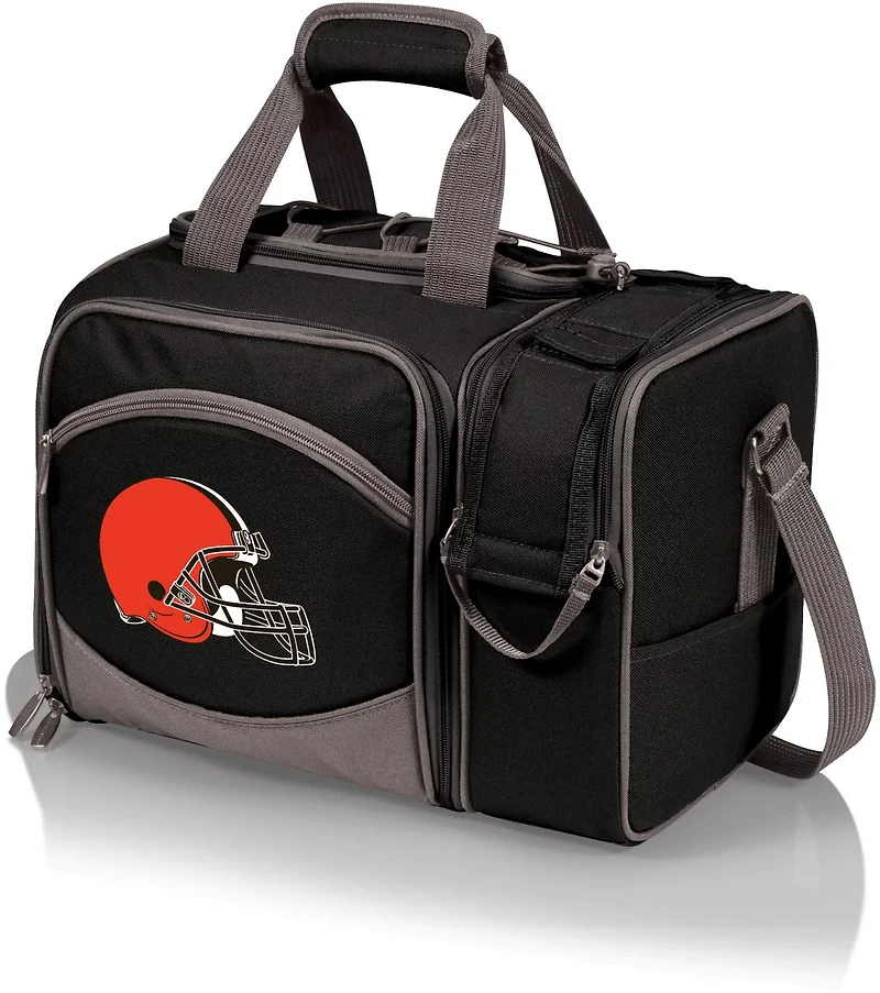 Picnic Time Cleveland Browns Malibu Picnic Basket Soft Cooler