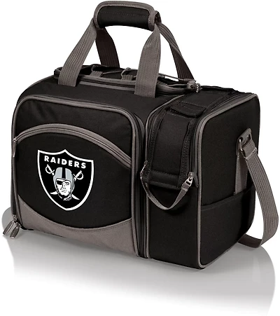 Picnic Time Oakland Raiders Malibu Picnic Basket Soft Cooler
