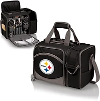 Picnic Time Pittsburgh Steelers Malibu Picnic Basket Soft Cooler