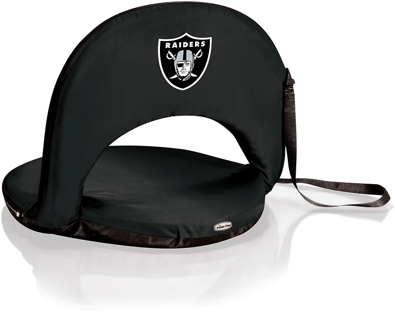 Picnic Time Oakland Raiders Oniva Portable Recliner