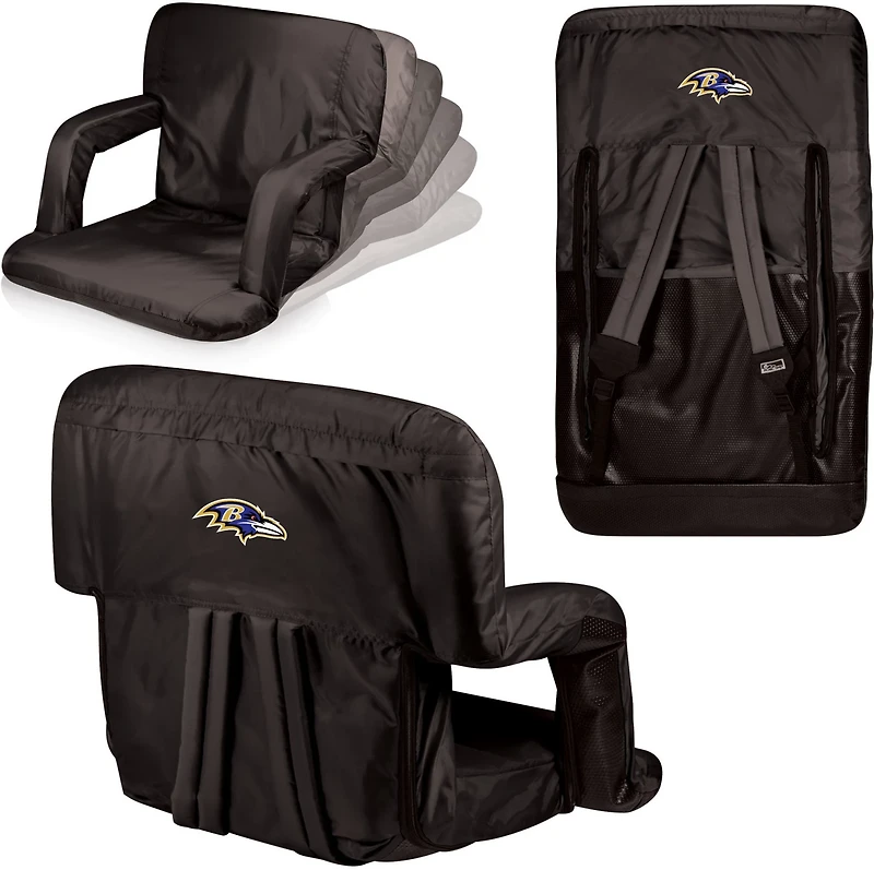 Picnic Time Baltimore Ravens Ventura Reclining Stadium Seat