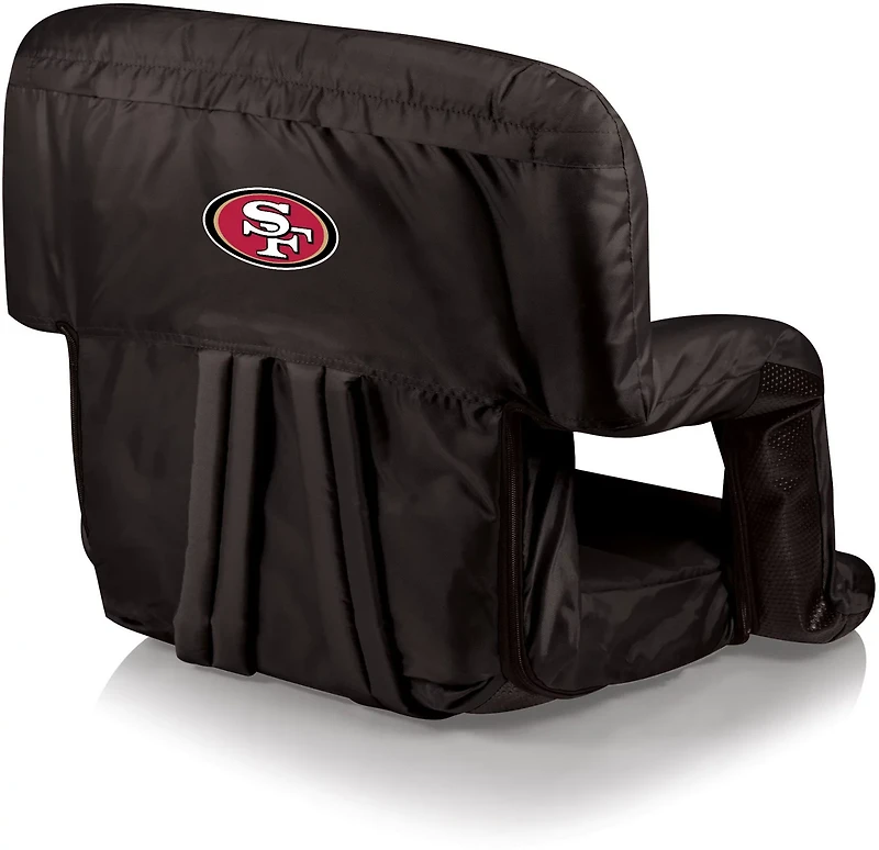 Picnic Time San Francisco 49ers Ventura Reclining Stadium Seat