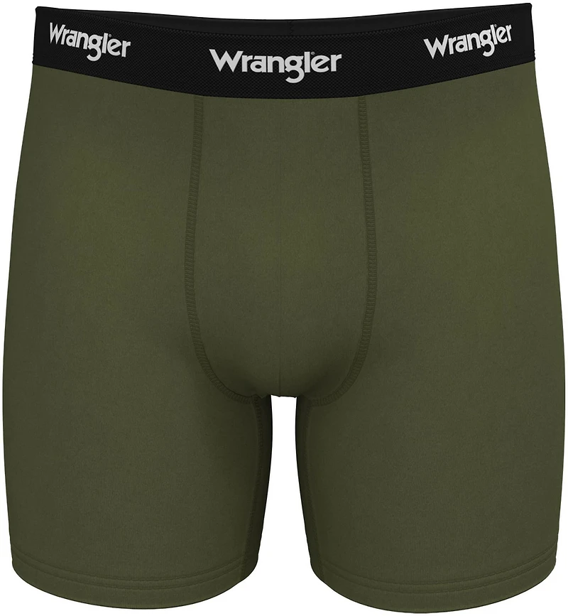 Wrangler Men's Stretch Boxer Briefs 3-Pack