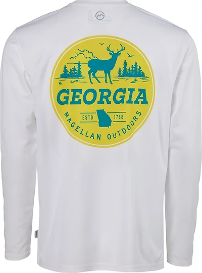Magellan Outdoors Men's GA Local State GFX Long-Sleeve Shirt