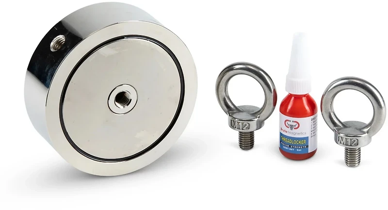 Brute Magnetics Wildebeest 4,250 lb Double-Sided Fishing Magnet