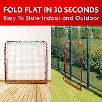NetPlayz 5 ft x 5 ft Soccer Rebounder Net