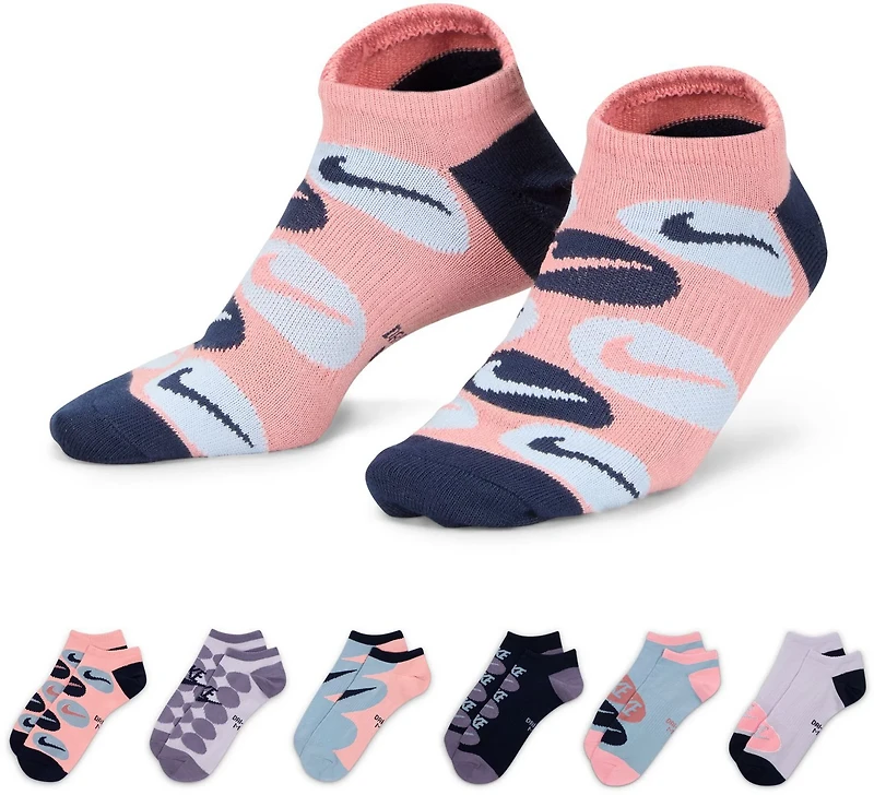 Nike Women's Light No Show Socks 6-Pack