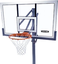 Lifetime Adjustable In-Ground 54 in Acrylic Basketball Hoop