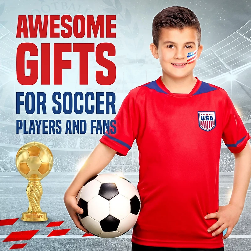 NetPlayz 4 ft x 3 ft x 3 ft Instant Pop-Up Portable Soccer Goals 2-Pack