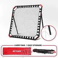 NetPlayz 4 ft x 4 ft Soccer Rebounder Net