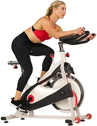 Sunny Health & Fitness Belt Drive Premium Indoor Cycling Bike