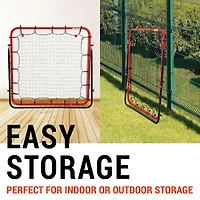 NetPlayz 3 ft x 3 ft Soccer Rebounder Net