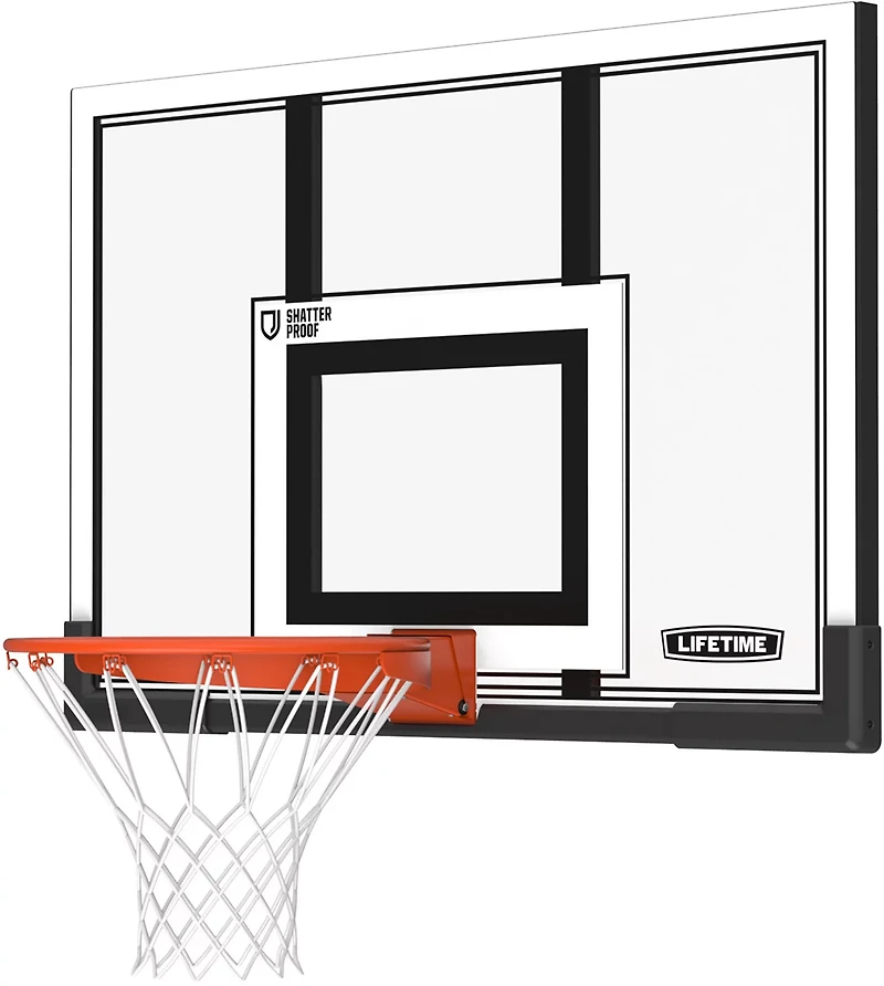 Lifetime Basketball 50 in Polycarbonate Backboard and Rim Combo