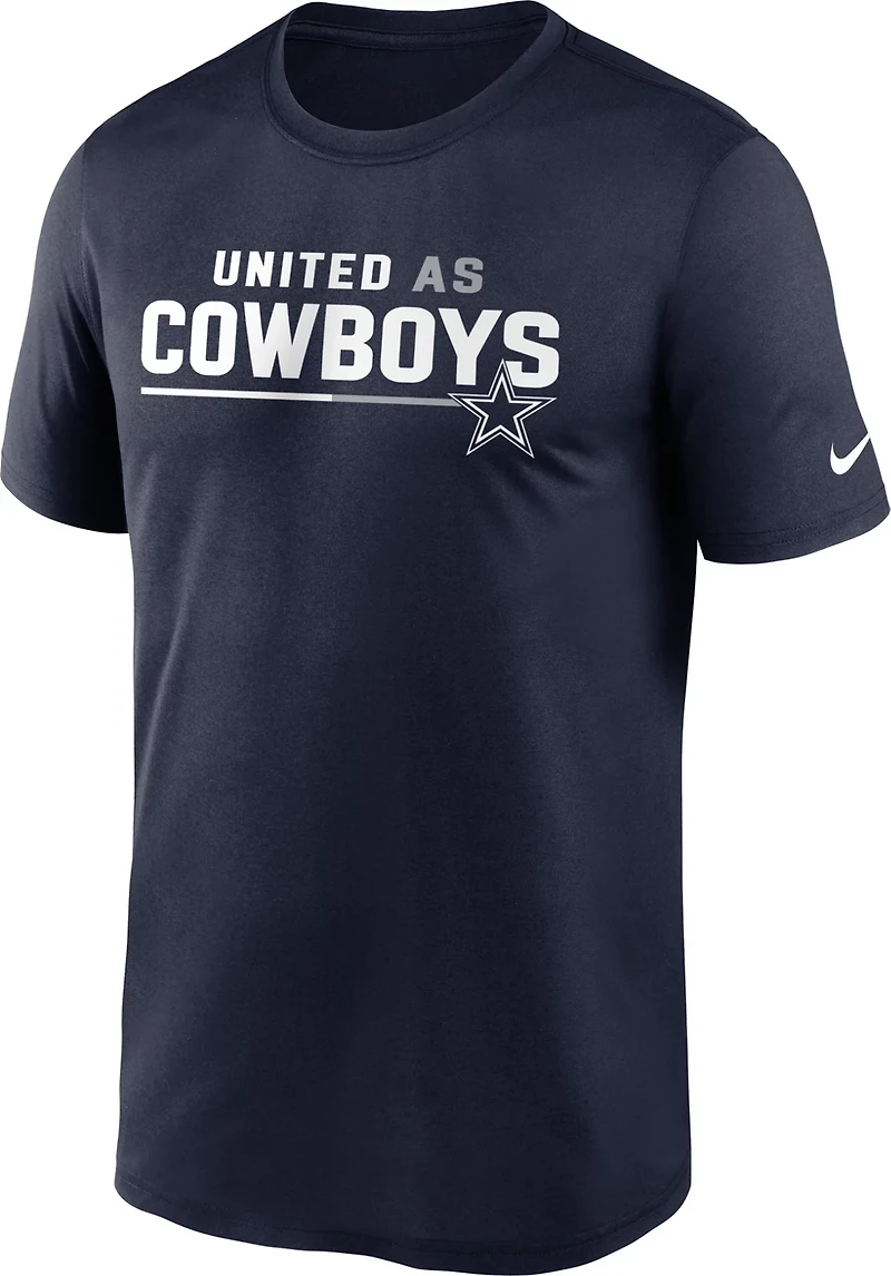 Nike Men's Dallas Cowboys Team Shoutout Legend T-shirt