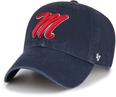 '47 University of Mississippi Primary Logo Clean Up Cap
