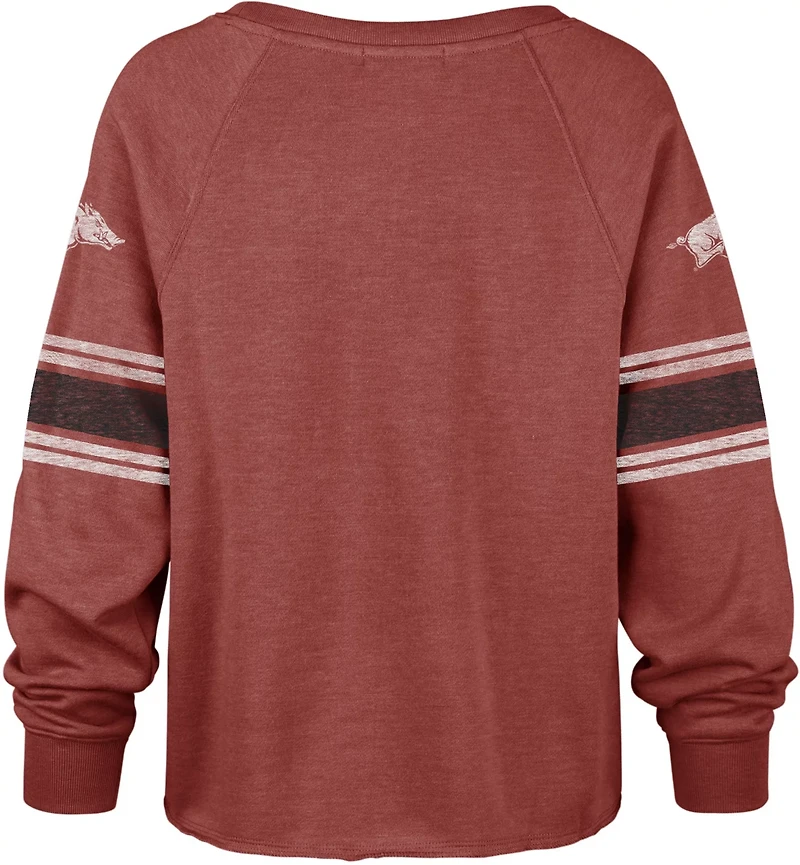 '47 Women's University of Arkansas Allie Crew Neck Sweatshirt