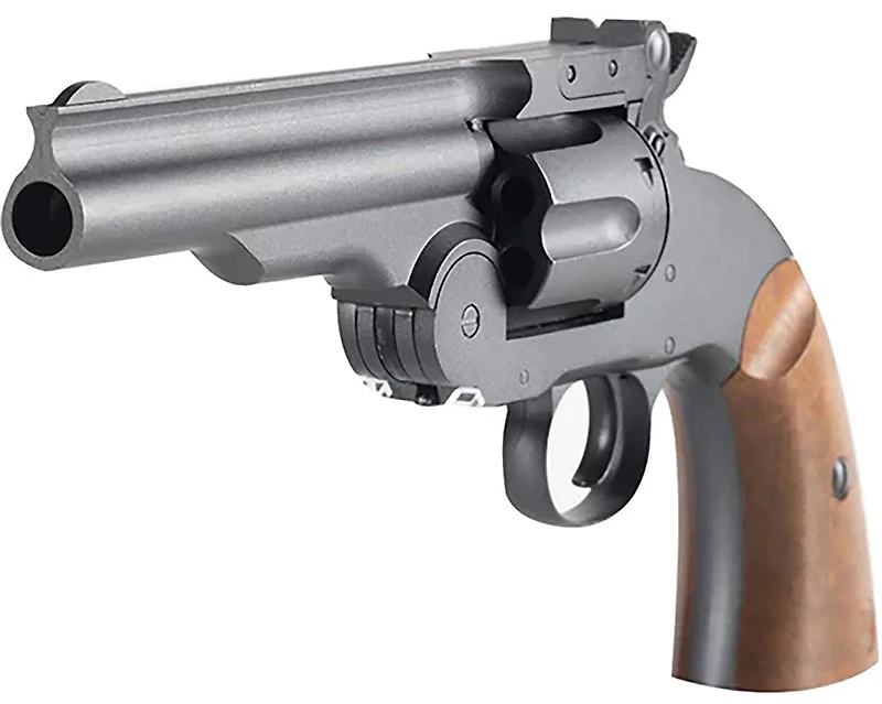 Barra Airguns Schofield Gunmetal .177 5 in Airsoft Revolver