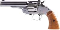 Barra Airguns Schofield Nickel .177 5 in Airsoft Revolver