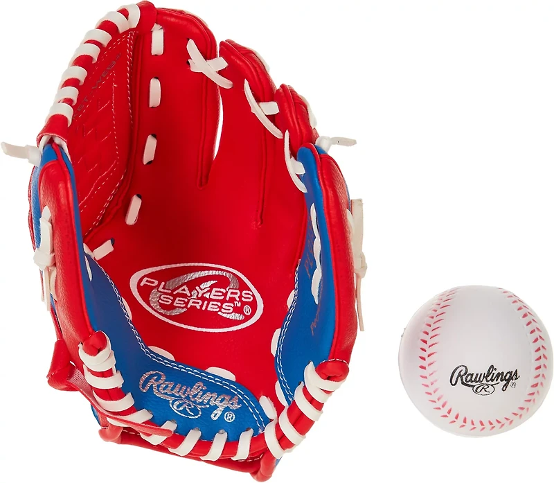 Rawlings Youth Players 9 in T-Ball Infield Glove with Ball