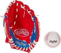 Rawlings Youth Players 9 in T-Ball Infield Glove with Ball
