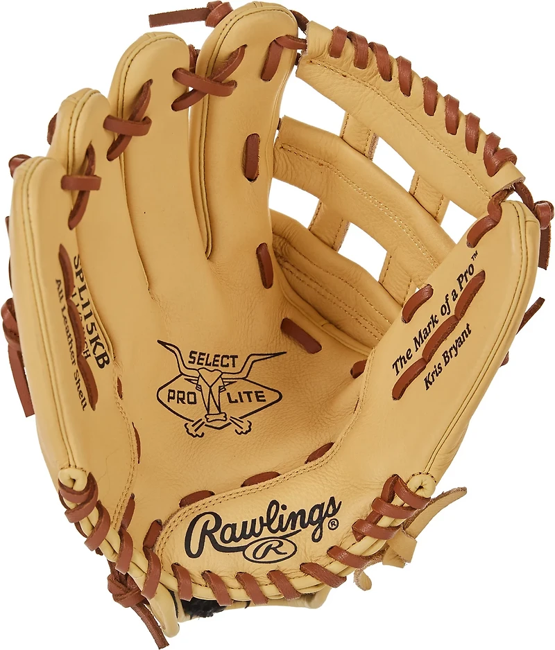 Rawlings Kids' Select Pro Lite Kris Bryant 11.5 Baseball Infield Glove Left-handed