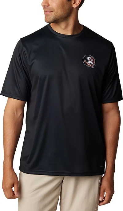 Columbia Sportswear Men's Florida State University Flag Terminal Tackle T-shirt
