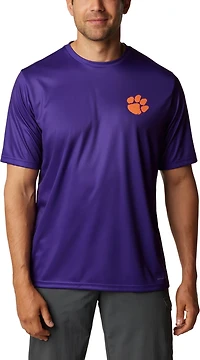 Columbia Sportswear Men's Clemson University Flag Terminal Tackle T-shirt