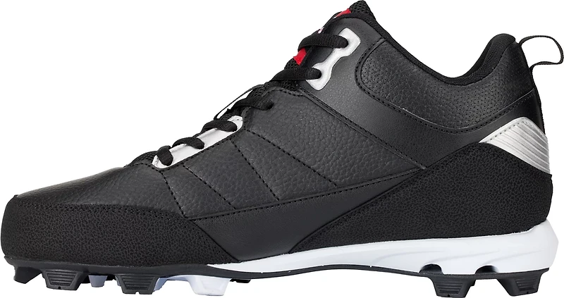 Rawlings Men's Press Mid Baseball Cleats
