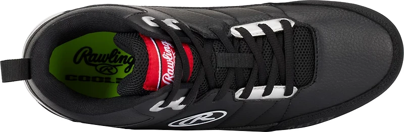 Rawlings Men's Press Mid Baseball Cleats
