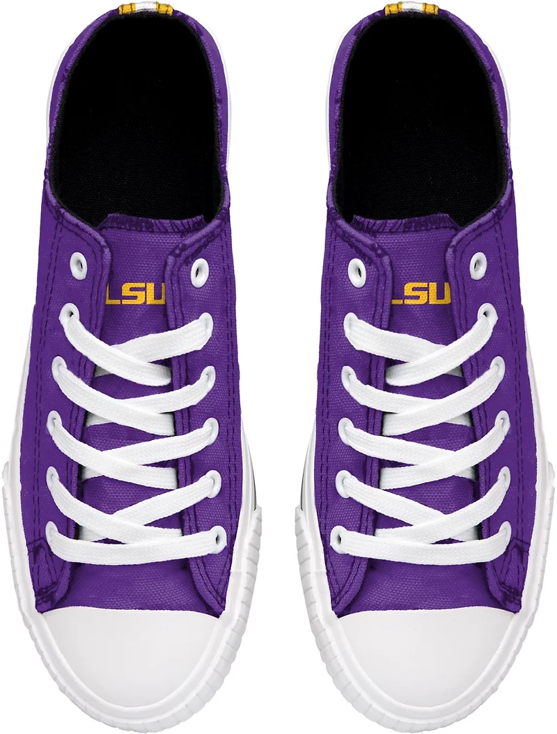 FOCO Unisex Louisiana State University SMU Canvas Shoes