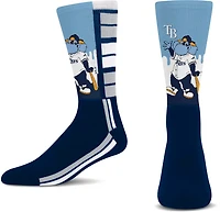 For Bare Feet Tampa Bay Rays Crew Socks