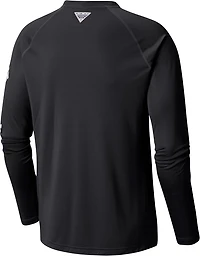 Columbia Sportswear Men's Texas Christian University Terminal Tackle Fish Flag Long Sleeve T-shirt