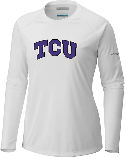 Columbia Sportswear Women's Texas Christian University Tidal II Long Sleeve T-shirt