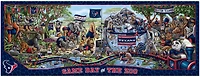 YouTheFan Houston Texans Game Day At The Zoo 500-Piece Puzzle