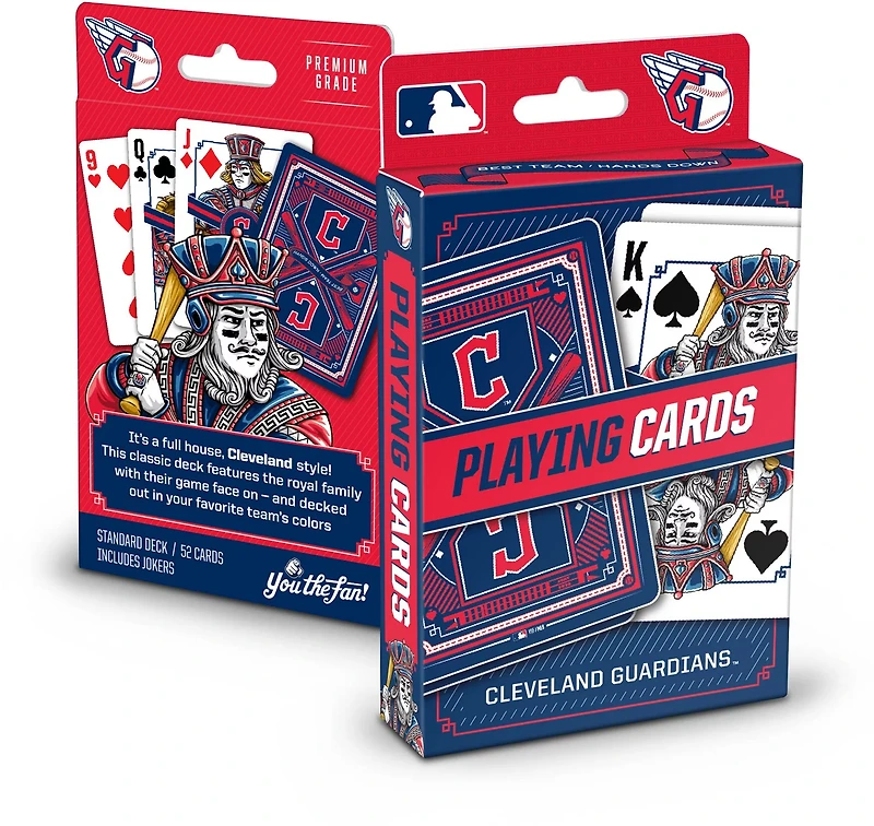 YouTheFan Cleveland Guardians Classic Series Playing Cards