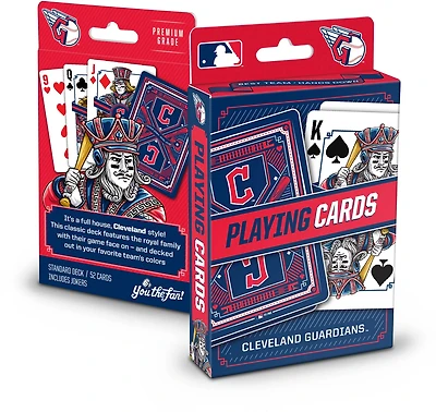 YouTheFan Cleveland Guardians Classic Series Playing Cards