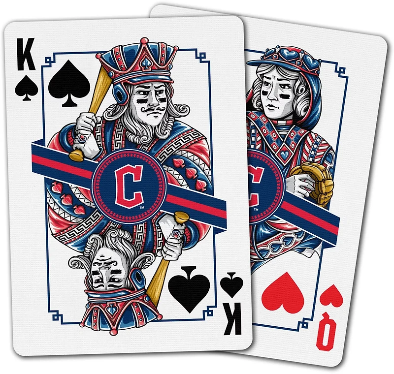 YouTheFan Cleveland Guardians Classic Series Playing Cards