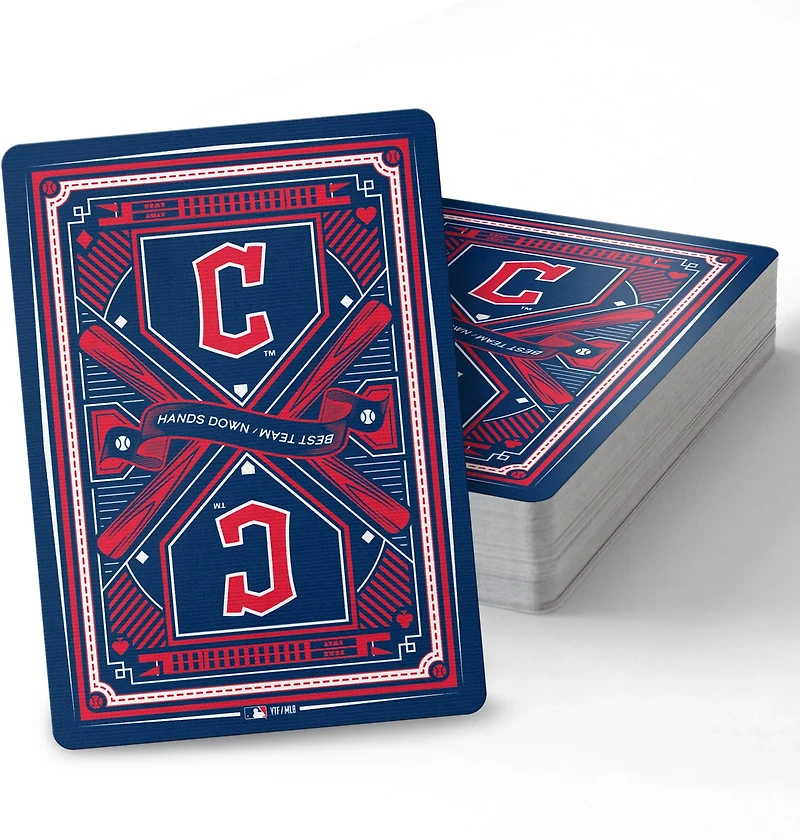 YouTheFan Cleveland Guardians Classic Series Playing Cards