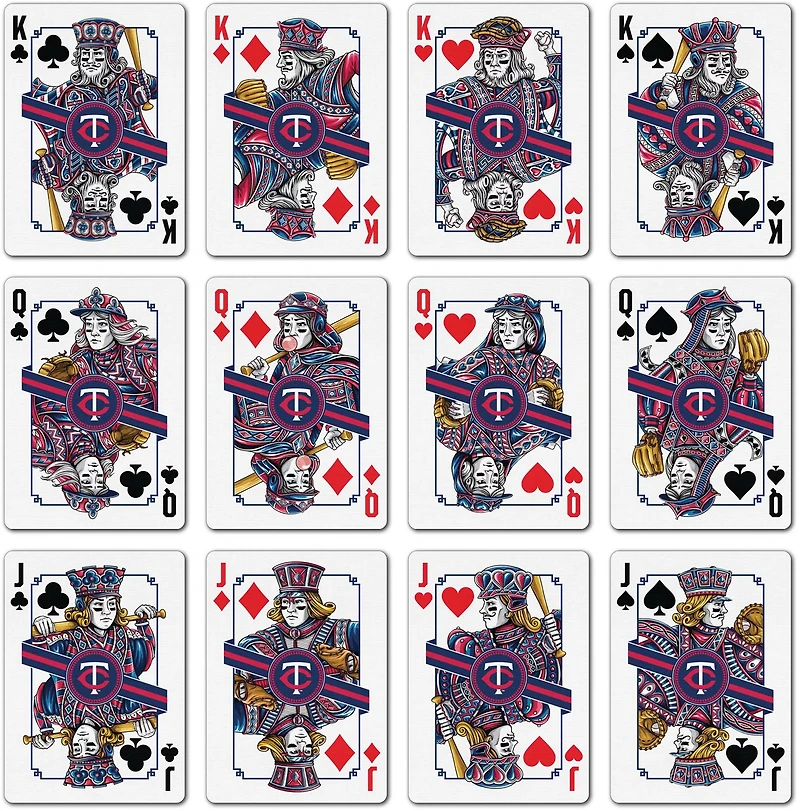 YouTheFan Minnesota Twins Classic Series Playing Cards