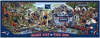 YouTheFan New England Patriots Game Day At The Zoo 500-Piece Puzzle