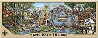 YouTheFan New Orleans Saints Game Day At The Zoo 500-Piece Puzzle