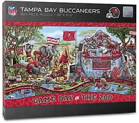 YouTheFan Tampa Bay Buccaneers Game Day At The Zoo 500-Piece Puzzle