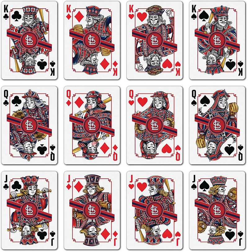 YouTheFan St. Louis Cardinals Classic Series Playing Cards