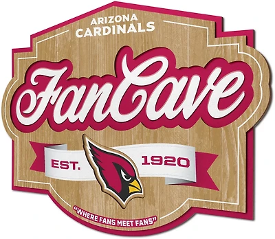 YouTheFan Arizona Cardinals Fan Cave Sign