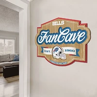 YouTheFan Buffalo Bills Fan Cave Sign